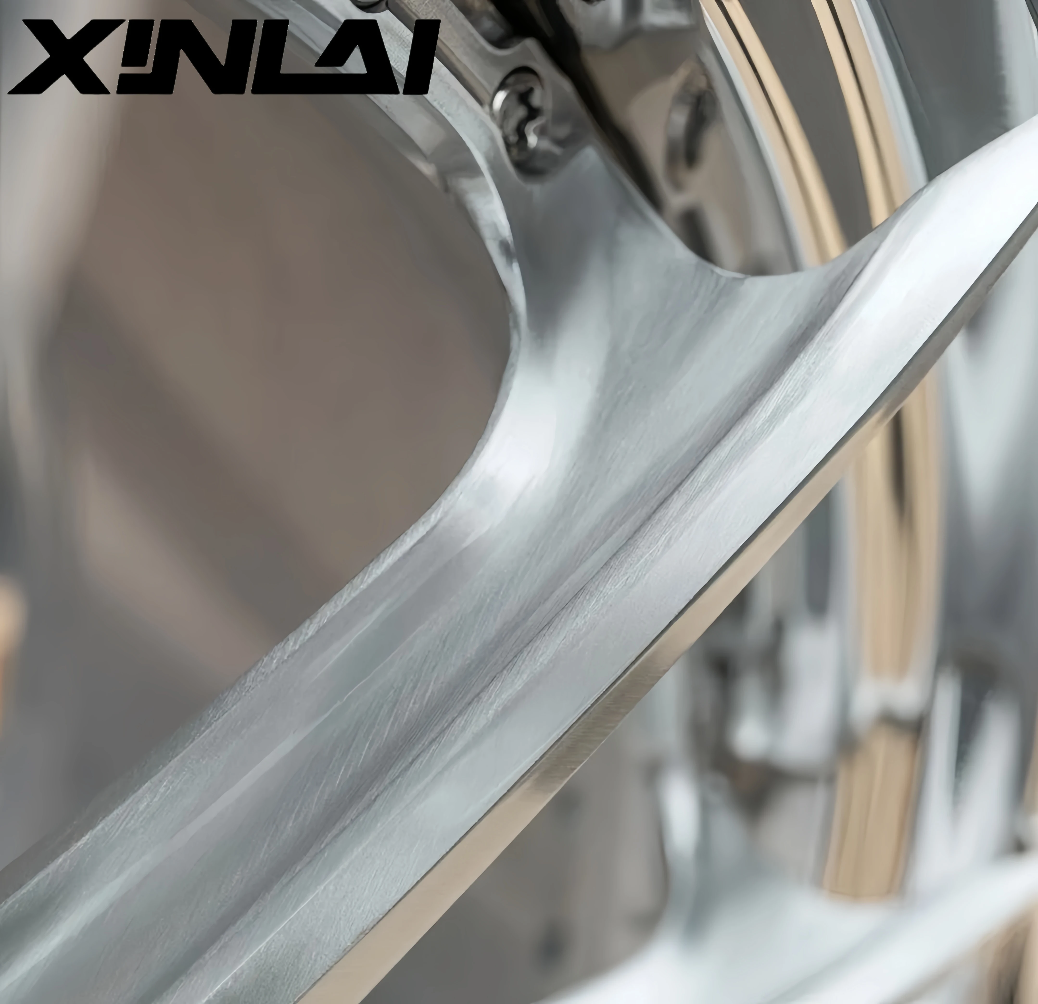 XINL Brushed Polished Deep Concave Sliver Color 2-piece 5x114.3 18 19 20 21 22inch Forged Wheels for Racing Car Benz Audi - Image 6