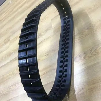 Manufacturer's Anti-Slip KMTND-105 Rubber Track Wear-Resistant Special Track for Construction Machinery Parts Supports RUBBER