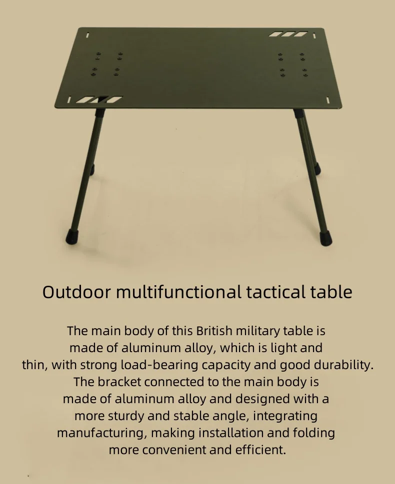 Factory Wholesale Outdoor Camping Portable Aluminum Alloy Outdoor