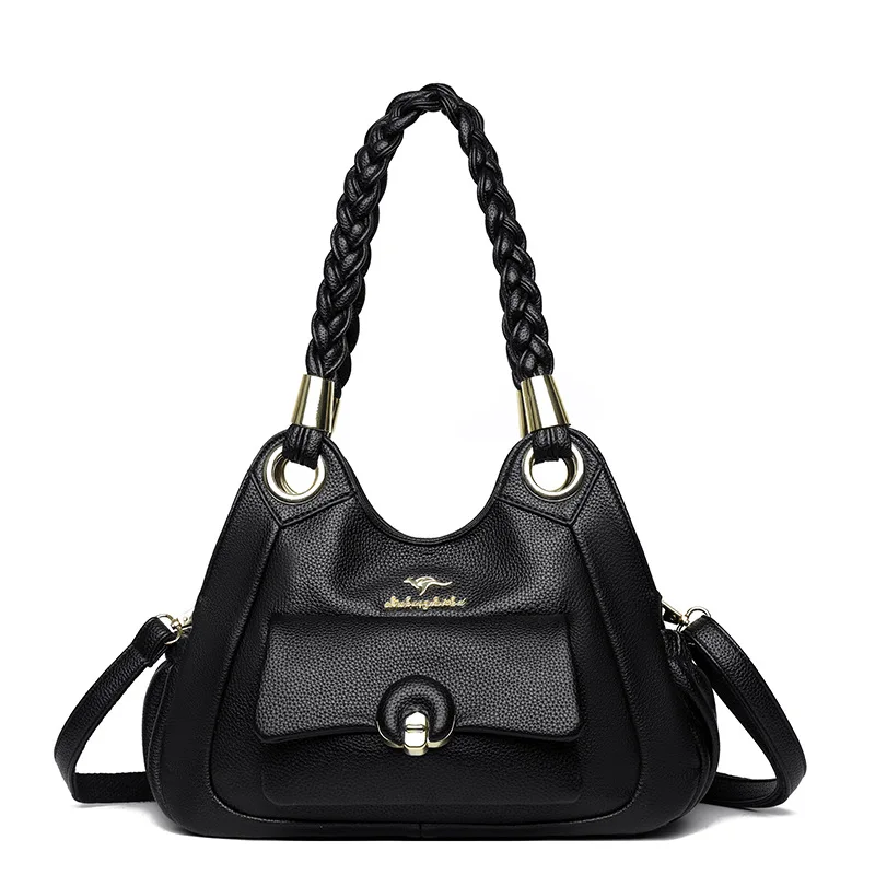 New Luxury PU Women's Handbag Large Capacity Shoulder Women's Handbag Designer Bag Fashion Crossbody Bag