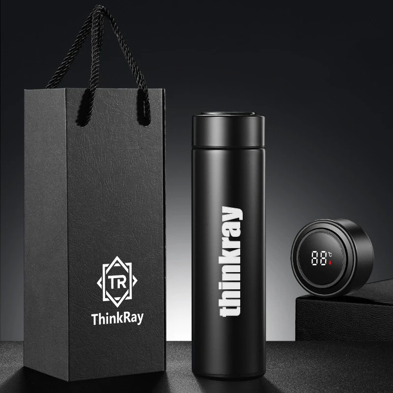 500ml Temperature Display Double Wall Stainless Steel Thermos Vacuum