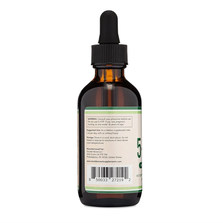 5htp Liquid Drops OEM Private Label Serotonin Supplement for Mood Sleep and Relaxation 5 Htp Drops
