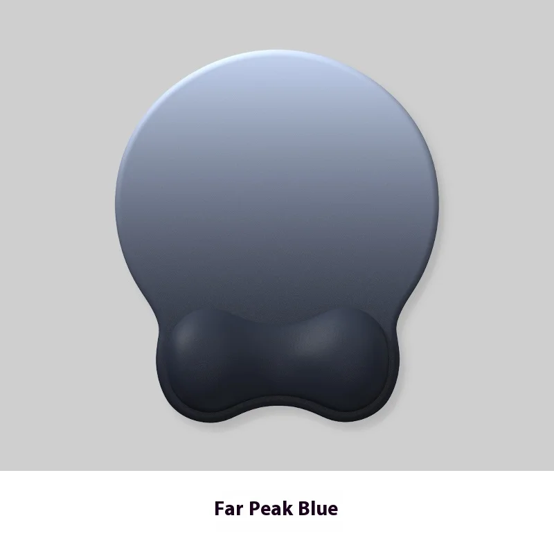 2025 Factory Direct Multi-Color Gradient Silicone Non-Slip 3D Mouse Pad Creative Office Home Computer Wrist Band