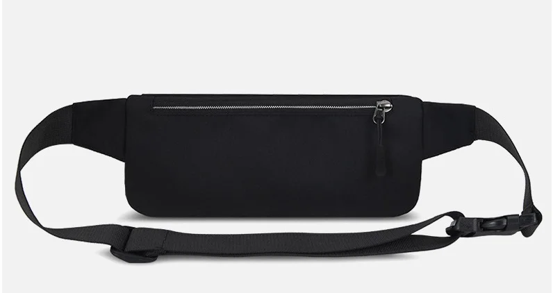 Fashion women casual crossbody chest bag sport travel running waist belt bag customized nylon fanny pack