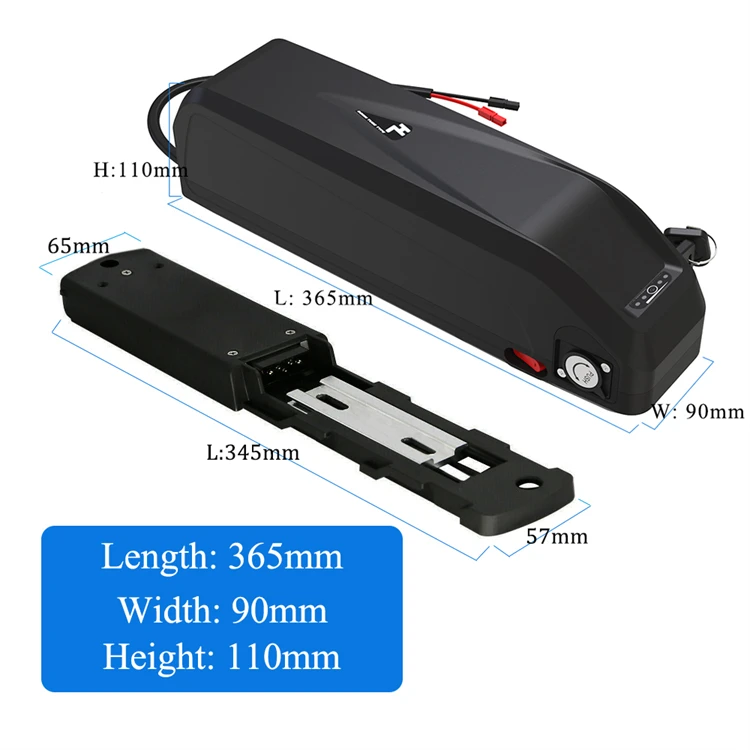 Cowellcowin HL03 Ebike Hailong Lithium Battery - 52V 48V 36V, 13Ah/17.5Ah For BAFANG Motors