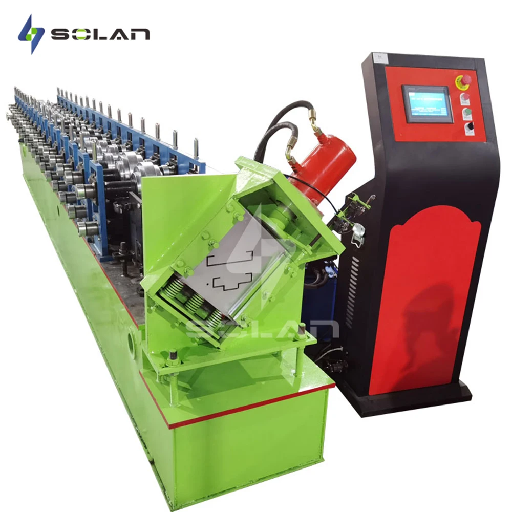 Hot Selling Automatic Iron Door Frame Forming Machine Production Line