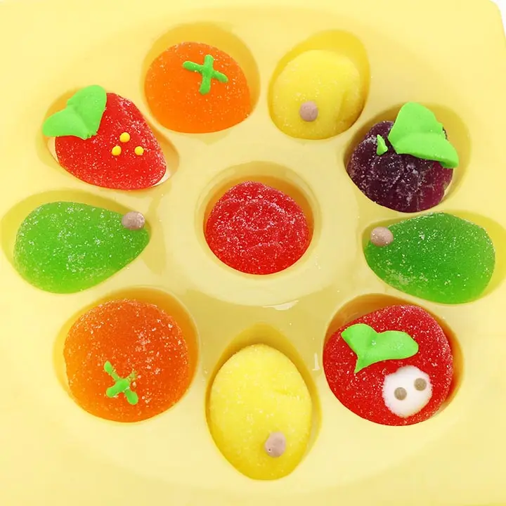 fruits shape gummy