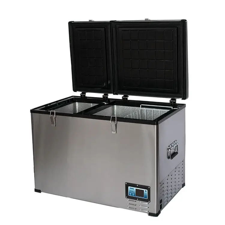 Alpicool BCD125 Large Capacity Chest Refrigerator Freezer DC 12V 24V Camping Caravan Portable Truck Car Fridges