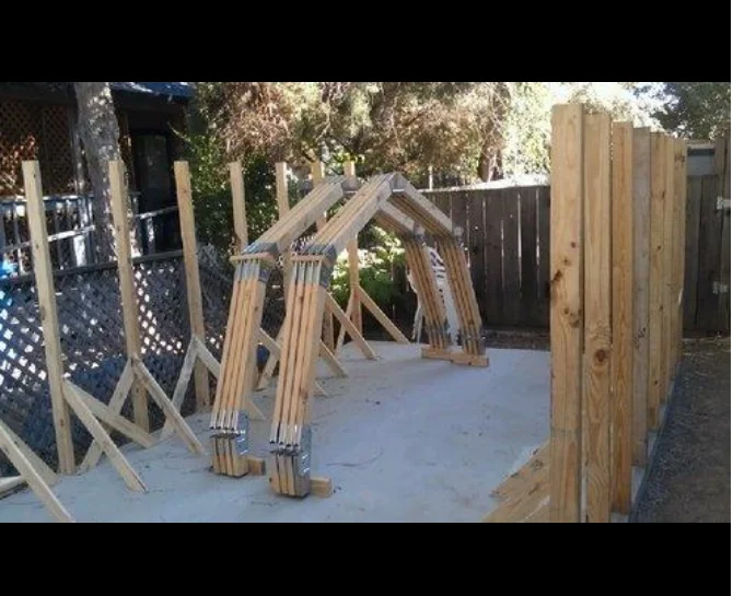 Fast Framer Universal Outdoor Storage Shed Framing Kit for Garden
