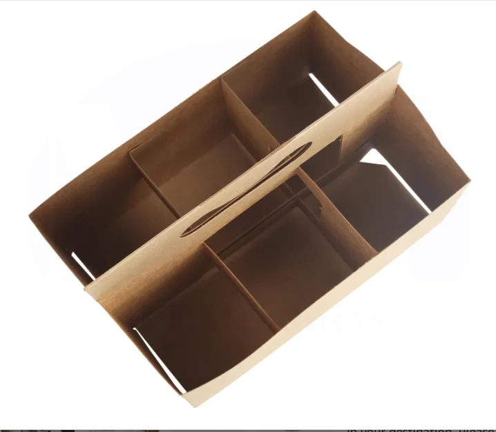 Cardboard Bottle Holder for Safe and Easy Transport  Custom 6 Pack Beer Bottle Carrier