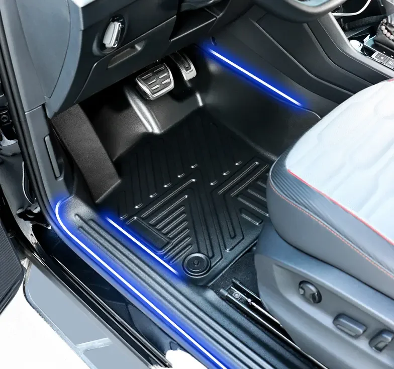 Kqd Factory Direct Auto Foot Mat Waterproof Tpe Rubber All Weather Car Floor Mat Used for Mazda Cx30 2024