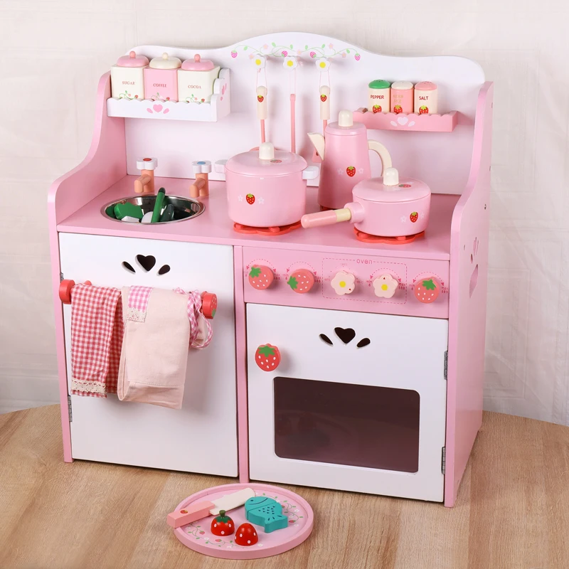 Wholesale Wooden Kitchen Toys Educational Fun for Kids