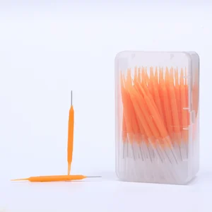 Daily Care Economical Multi-function Interdental Brushes Slim PP Handle Interspace Deep Cleaning Dental Brushes 0.5mm