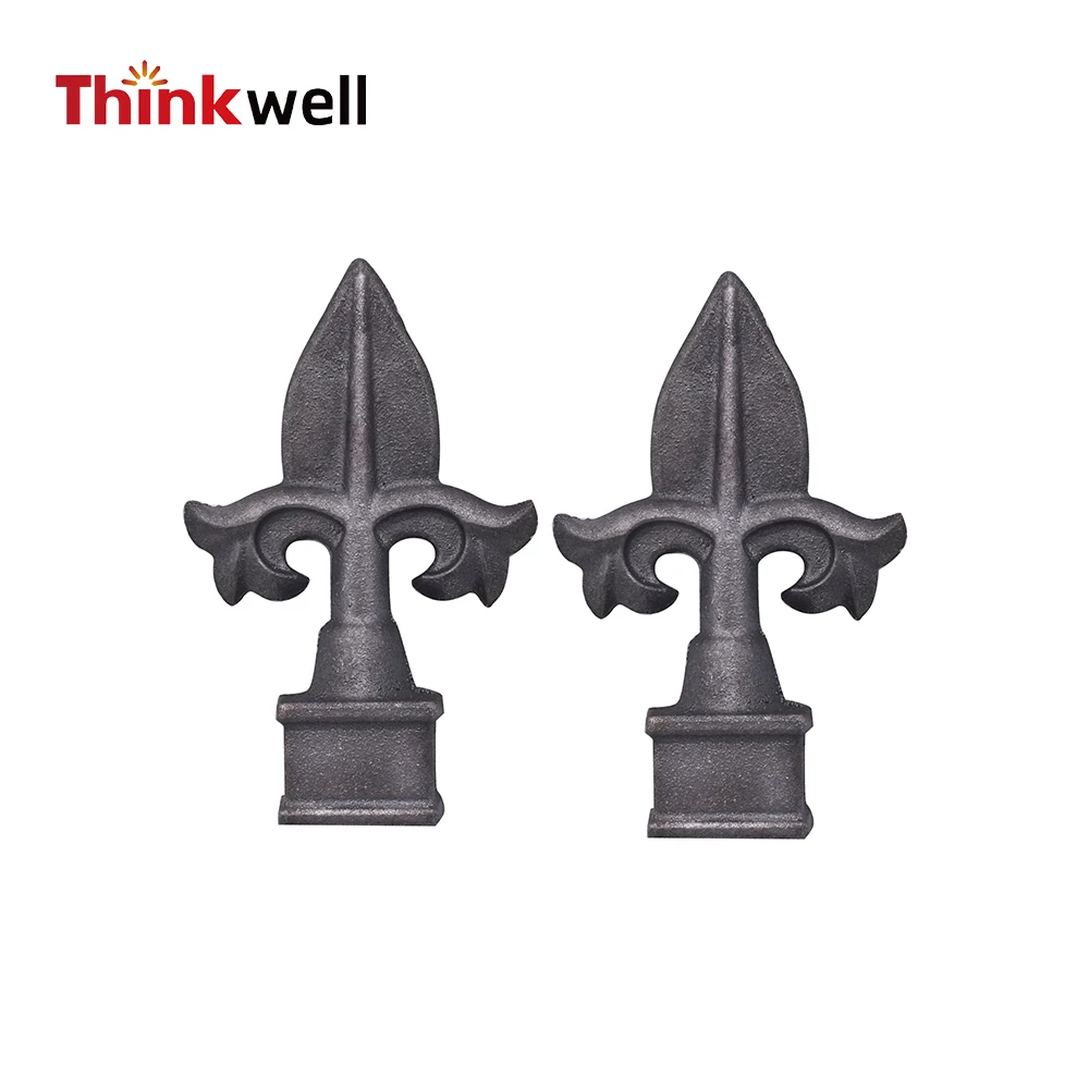 Factory Price Wrought Iron Finials For Rod Top Steel Fence Buy