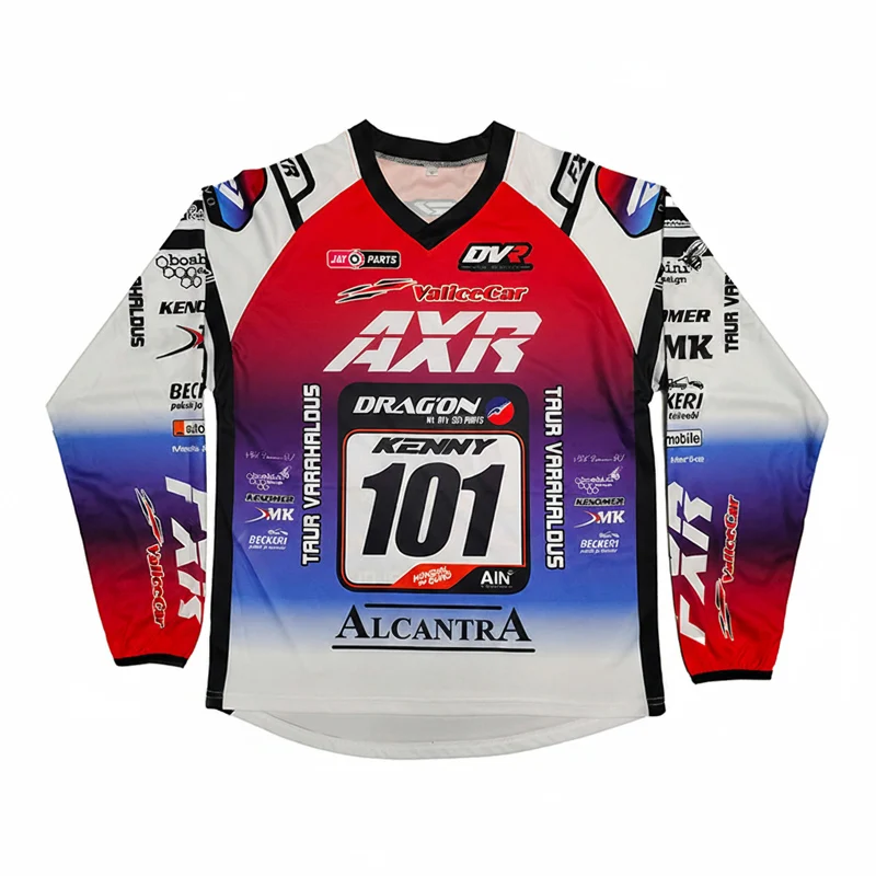 Custom BMX Jersey - Full Sleeve Motocross Racing Suit