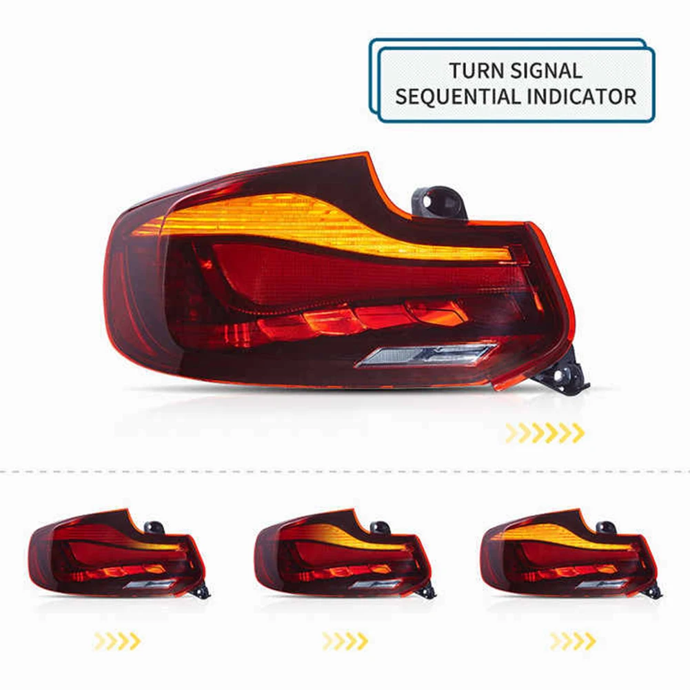 VLAND Factory LED Taillights with Dynamic Start-up Animation 1st Gen 2014-2020 For BMW 2-Series M2 F22 F23 F87 details