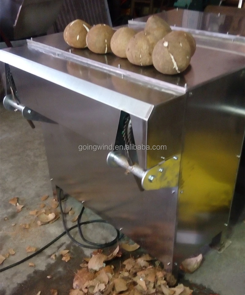 Good Price Automatic Coconut Dehusking Husking Machine Auto Coconuts Husk Peeler Remover Dehusker Removing Machines for Sale