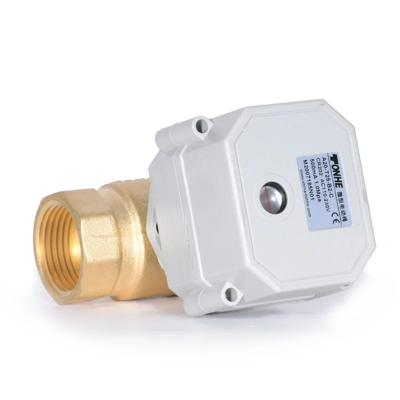 2-Way 1'' DN25 Proportional Modulating Electric Brass Ball Valve 9 ...