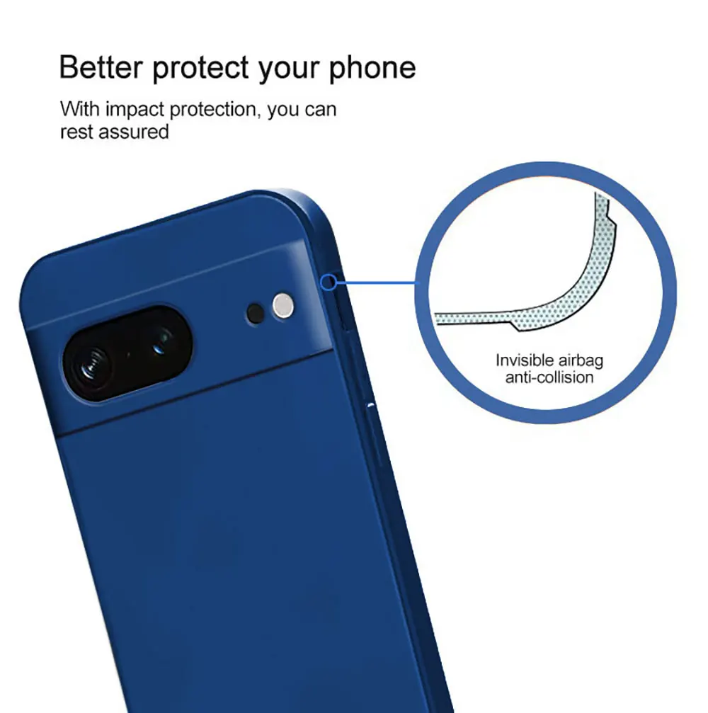 Liquid Silicone Case For Google Pixel 5A 4A 3A 5 4 3 Xl Simple Business Pure Colour Phone Camera Lens Protection Sjk410 Laudtec manufacture