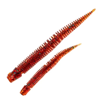 Freshwater Sea Bass Tackle Fishing Worms Soft Lure 50mm 70mm Jig Silicone Artificial Baits for Lake & River – Soft Lure – view 2