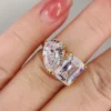 (925 silver+ moissanite) style2