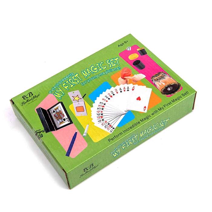 Green Magic Box For Beginner Age 6 And Up Included 7 Classic Magical