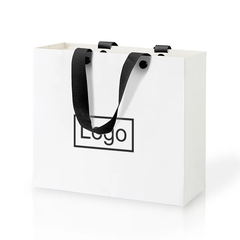 Custom Printed Paper Customized Packaging Bags Bulk Paper Bags