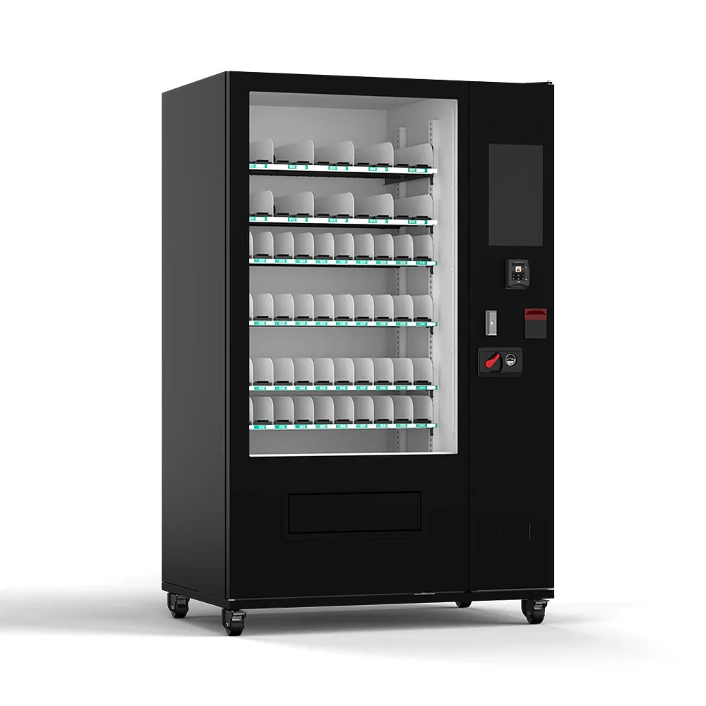 Qatar Fresh Food Vending Machines Automatic Robotic Salad Vegetable Fruit Vending Machine Coin Operated Vending Machine for Sale
