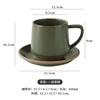 Hans Mark Cup and Saucer - Matcha Green