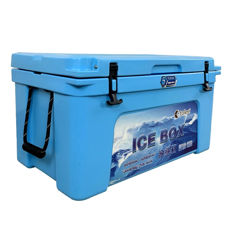 Tolee Portable Single Shoulder Ice Box Medical First Aid Kit Storage Vaccine Transportation Insulated Thermal Fishing Cooler