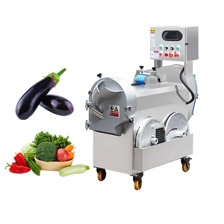 3 in 1 New Commercial Electric Vegetable Cutter Slicer Dicing Machine for Potatoes, Onions, Carrots Dicer Machine