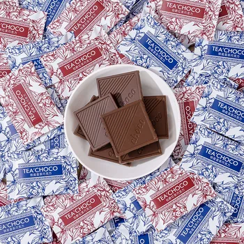 Black Tea Green Tea & Chocolate with Pure Cocoa Butter Decadent Trifecta of Luxury Confectionary