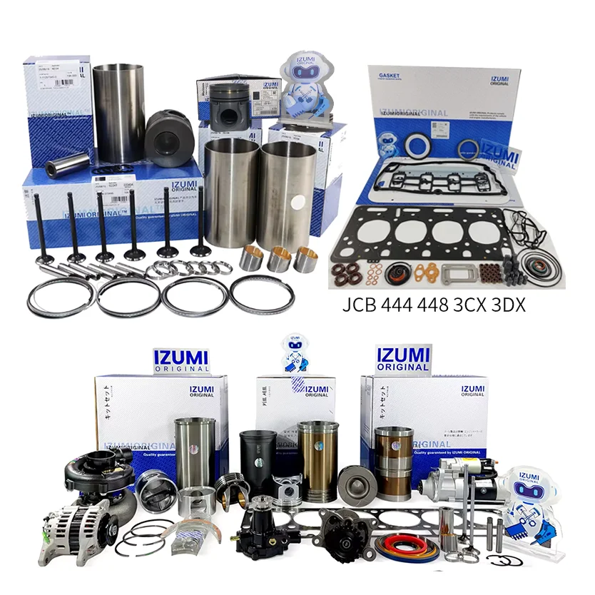 Kit de révision IZUMI ORIGINAL JCB444, JCB 444 pour moteur diesel, révision, reconstruction, réparation, pièces détachées pour JCB