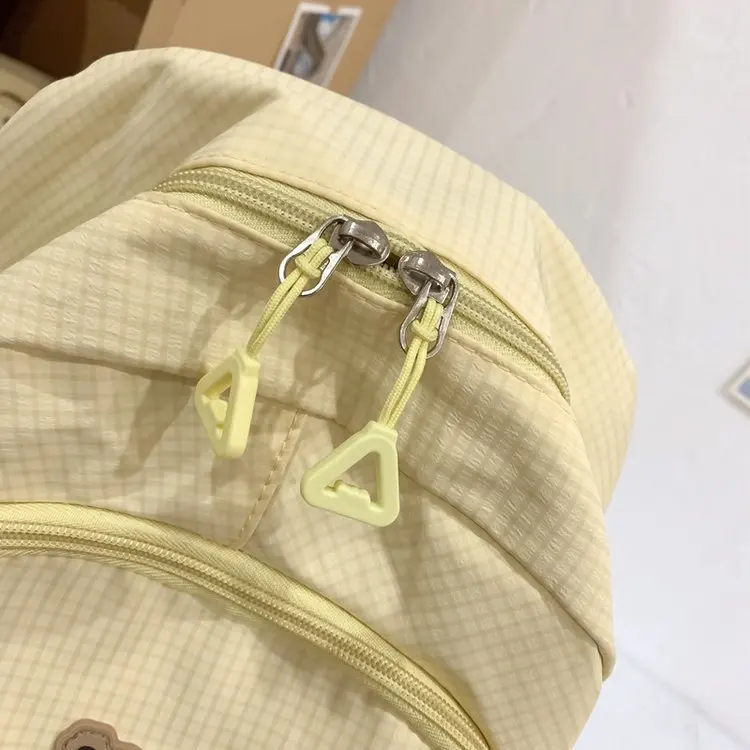 Modischer Cartoon Bär Schulrucksack Für Mädchen Mit Reißverschluss_voghion.com