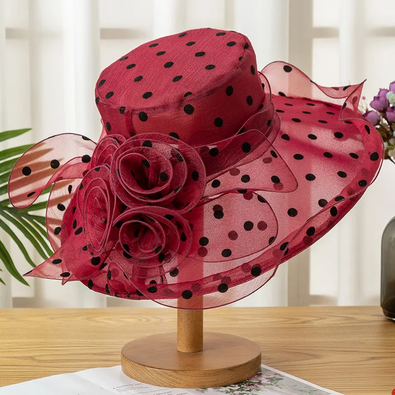 Pink and Black Fascinator, British Hat, Womens Tea Party Hat