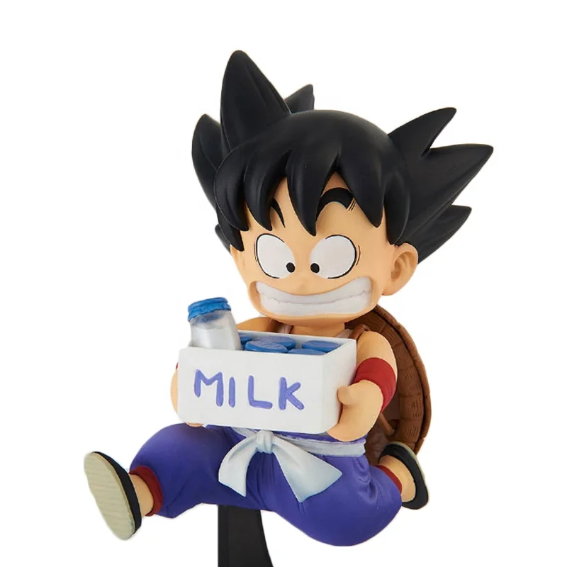 Anime Kid Milk Goku Action Figure Dbz Figures Goku Figuarts Pvc Model Toys  - Buy Goku Action Figure Dbz Goku Figuarts Milk Goku Product on 