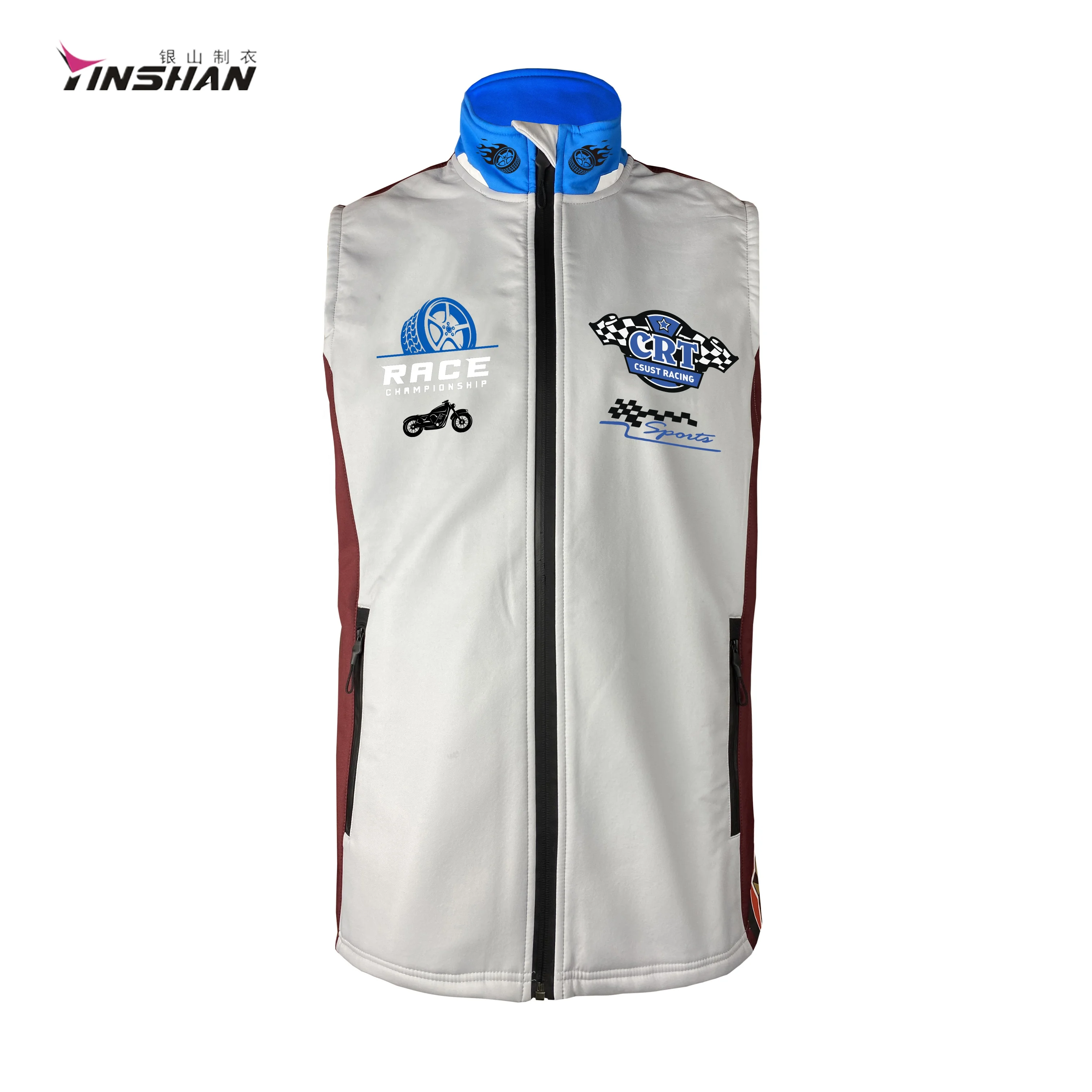 Oem Custom Wholesale New Design Quick Dry Breathable Grey Sports F1 Car ...