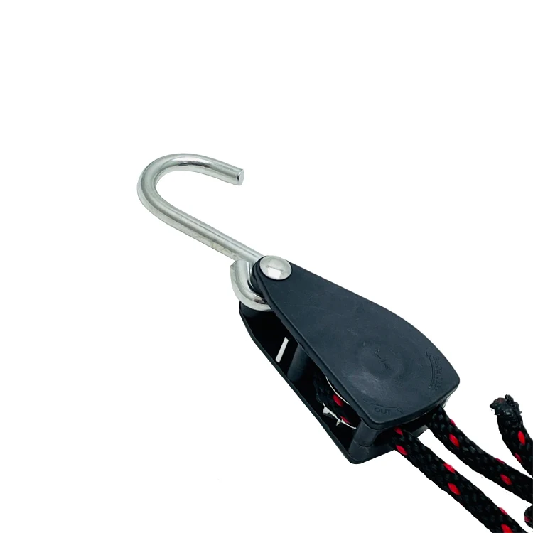1/4 Metal Pulley Rope Ratchet Lock