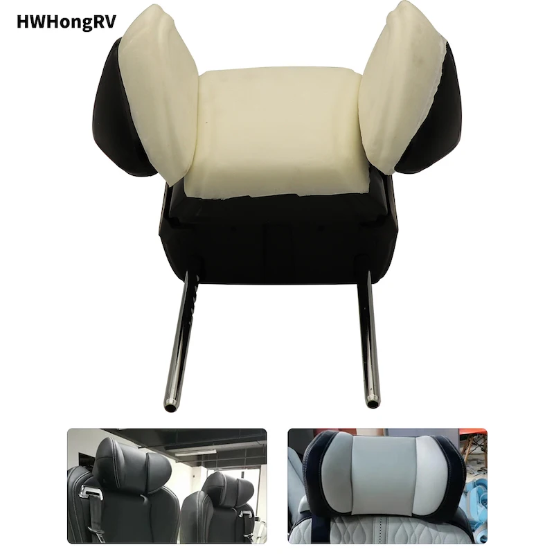 VIP Auto Seat Headrest Pillow Adjustable Luxurious