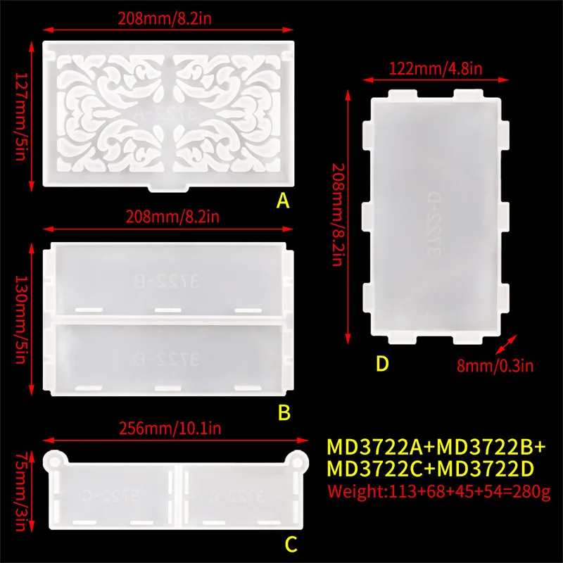 new silicone molds for epoxy resin