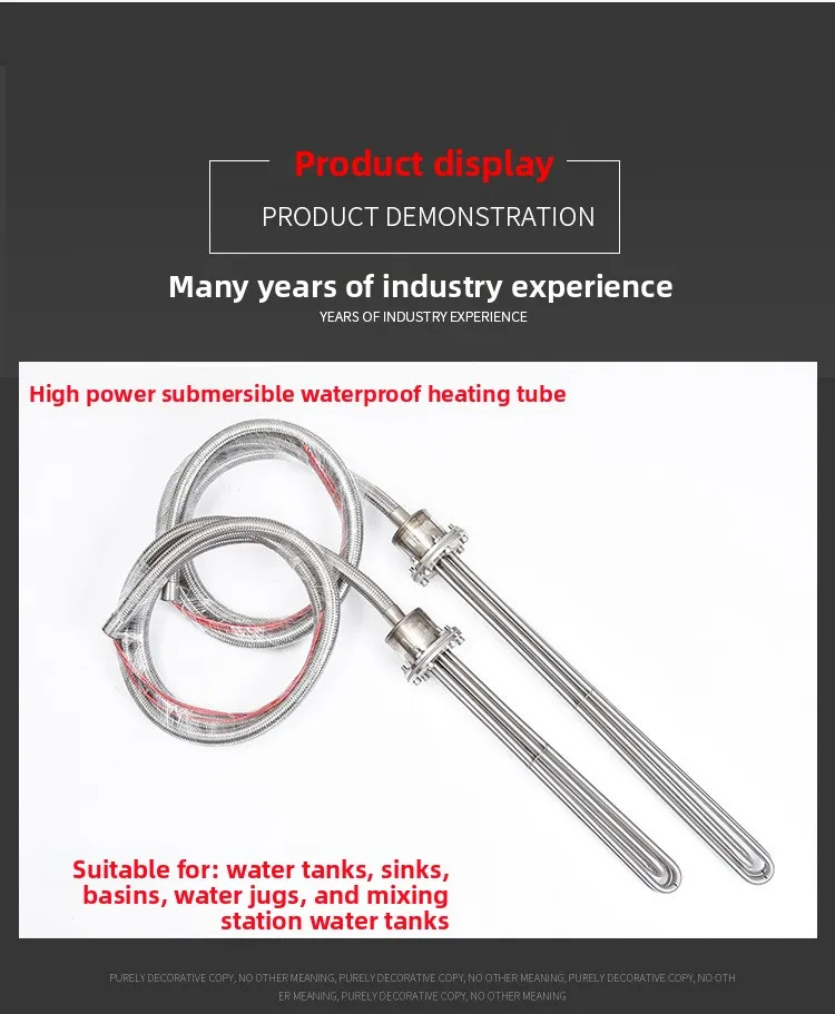 Explosion Proof Immersion Heater, 380V, CE CCC - detail 48
