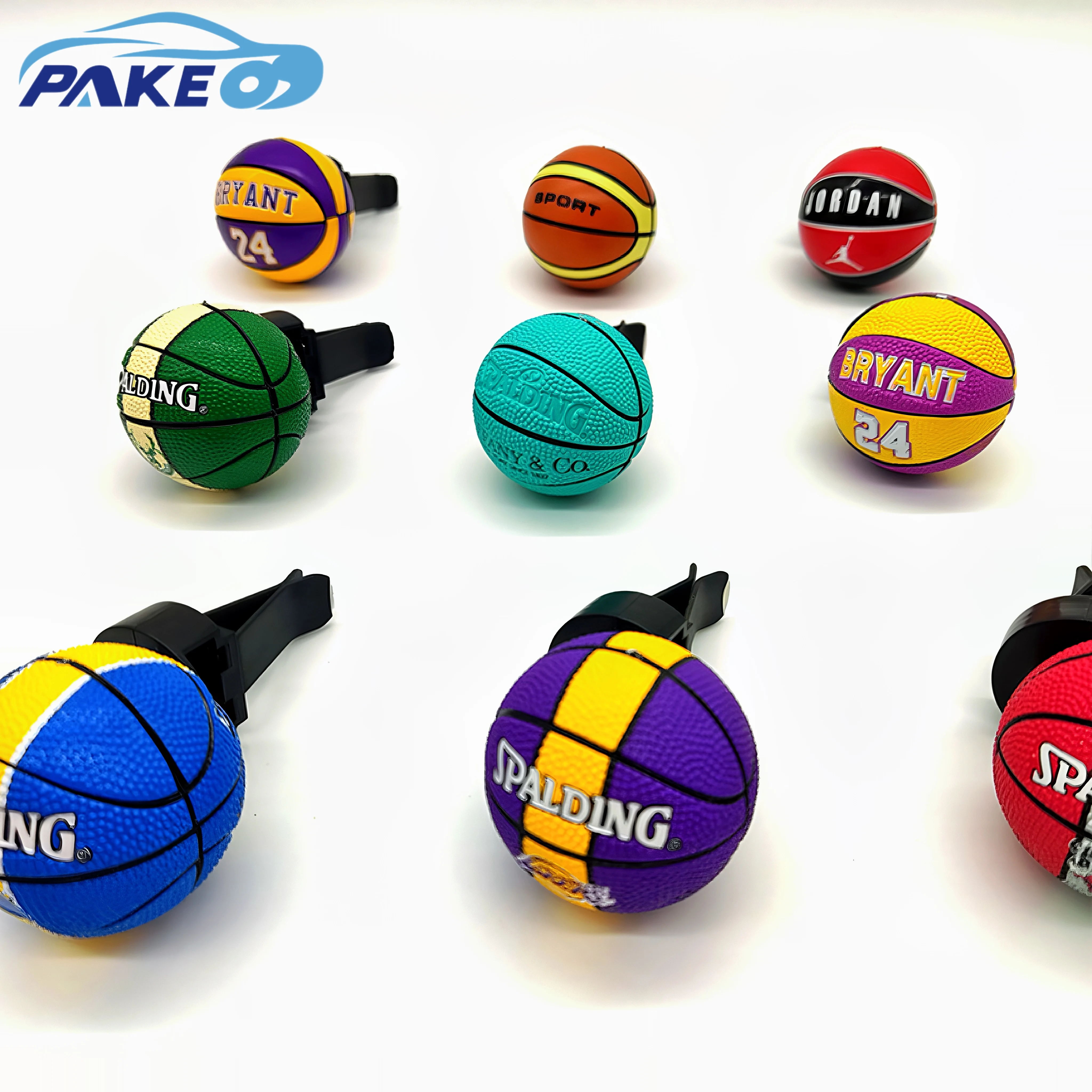 Car Interior Air Freshener Basketball Shape Car Vent Decoration
