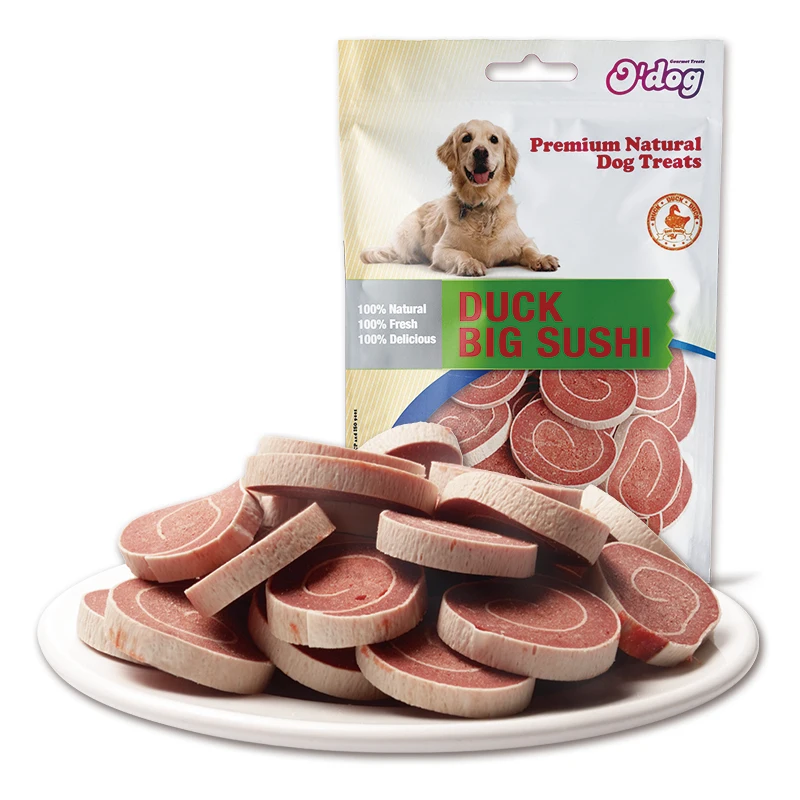 Factory Wholesale Pet Snacks Chicken Rabbit Duck Lamb Dried Dog Food