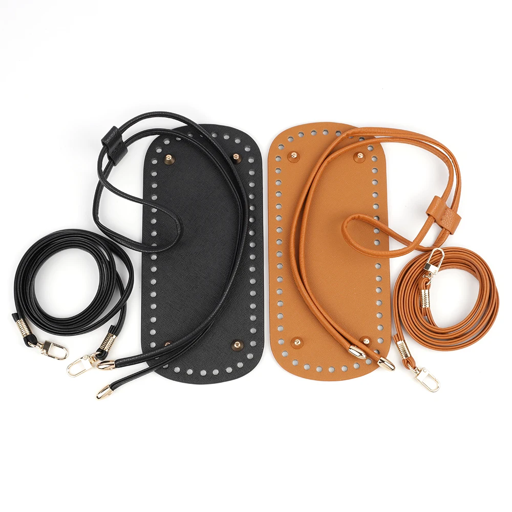 Leather Handbags Cloth Material DIY Weaving Bucket Bag Cloth