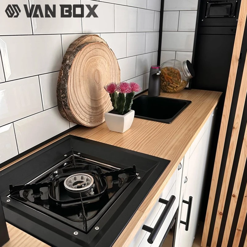 Bed Lift Camper Van Kitchen Pop up Roof RV UK Vanbox Car