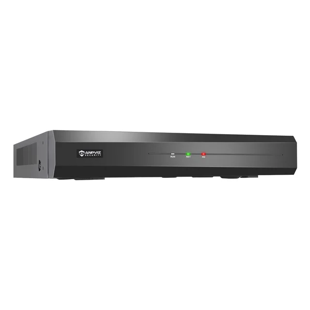 ANPVIZ 4K 8CH POE NVR H.265 Multi-language Smart function Up to 1SATA MAX 10TB HD 4K Playback Network Video Recorder