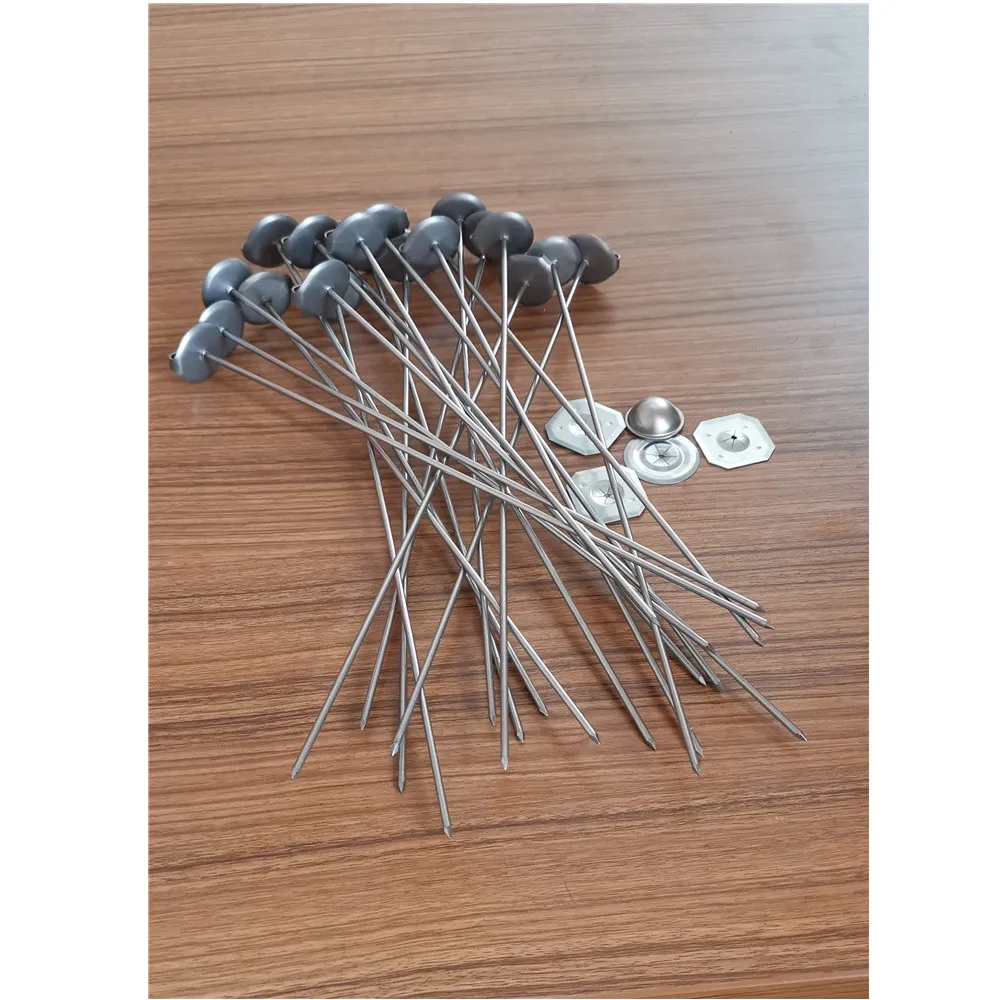 Huihao Metal Insulation Fasteners Lacing Anchors with Insulation Blanket for Securely Fixing Control Cabinets