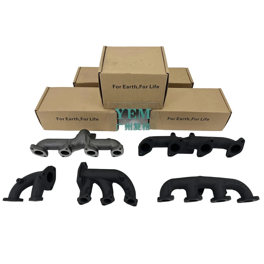 V3307 V3600 V3800 V4000 Exhaust Manifold for Kubota Genuine Engine Parts