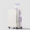2088 Cup Holder - Elegant White and Purple