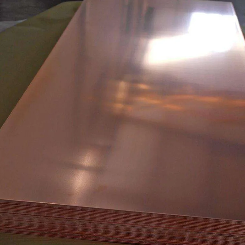 Factory Price 99.97% High Purity C10100 C11000 C12200 C21000 C22000 C23000 4X8inch Cathode Copper plate